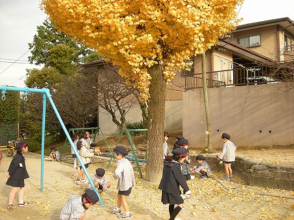 いちょうと園児達その３